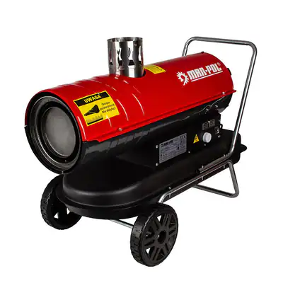 Diesel Heizkanone Ölheizer Dieselheizer Bauheizer Heizgebläse 30kW 38L 600m³/h – neu – Sonstiges – überwiegend weiß – Foto…