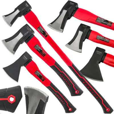 Axt Set 3-teilig Spalthammer Holzspalter Beil Set Brennholzwerkzeug Spaltaxt