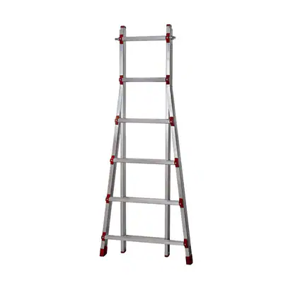 Aluminium Teleskopleiter 305 cm Universalleiter Mobil Werkstatt Haushalt Leiter