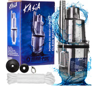 Membranpumpe Tauchpumpe Hochdruck Pumpe 68 m 6.8 bar Bewässerung Garten