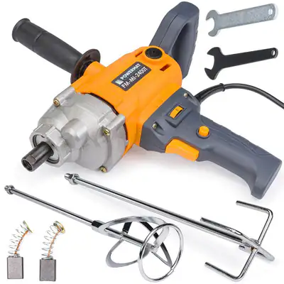 Mörtelmischer Rührwerk Betonrührer 2400W Rührer powermat PM-MI-2400T – neu – Sonstiges – überwiegend weiß – Foto 1 von 4