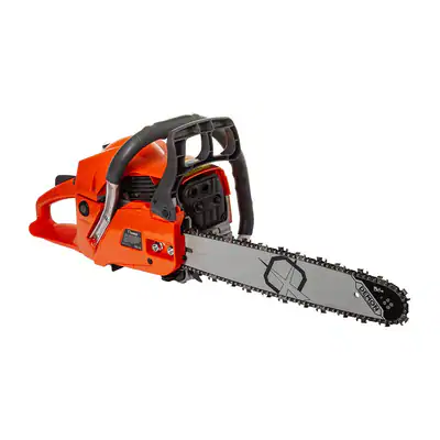 Benzin Kettensäge 38cm Motorsäge 2T Profi Holzsäge Brennholz 0.325 Kette – neu – Sonstiges – überwiegend weiß – Foto 1 von 5