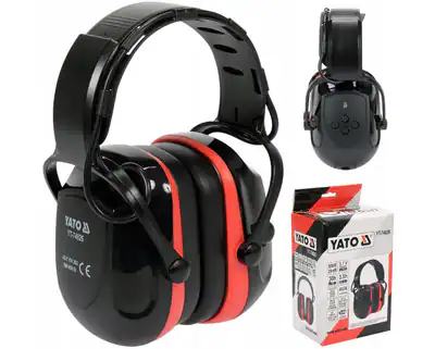 Gehörschutz Bluetooth Kapselgehörschutz SNR 29 dB Arbeitsschutz Headset AUX – neu – Sonstiges – überwiegend weiß – Foto 1…