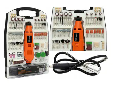 GERADSCHLEIFER STABSCHLEIFER MINI-SCHLEIFER MULTISCHLEIFER SET 235TEILE – neu – Sonstiges – überwiegend weiß – Foto 1 von 4