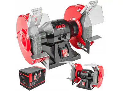 Doppelschleifer Tischschleifer 150mm 1500W Schleifbock Schärfen Werkstatt – neu – Sonstiges – überwiegend weiß – Foto 1 von 5