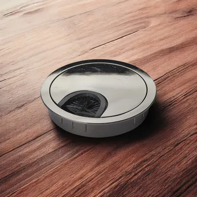 Kabeldurchführung Kabelführung Kabeldurchlass Ø 68 mm schwarz chrom SOTECH – gebraucht, gut – Kabel & Leitungen – Foto 1…