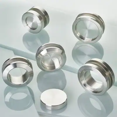 Glastürgriff Edelstahl Griffmulde Glastür Griffmuschel Möbelgriff SOTECH – neu – überwiegend beige – Foto 1 von 5
