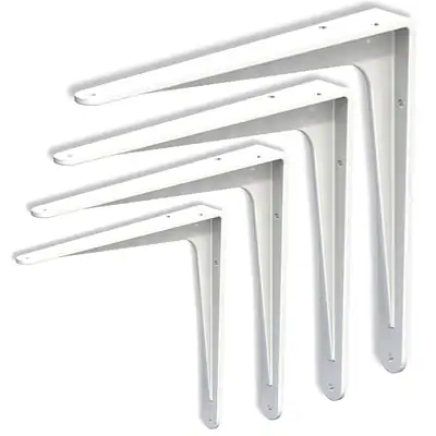 Regalkonsole weiß B-Ware Regalträger Regalwinkel Halterung SOTECH – neu – Möbel – Foto 1 von 4
