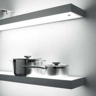 Design Lichtboden Leuchte Beleuchtung Dallas 13 Watt (Edelstahl/ 900 mm Länge) – neu – Möbel – überwiegend weiß – Foto 1…