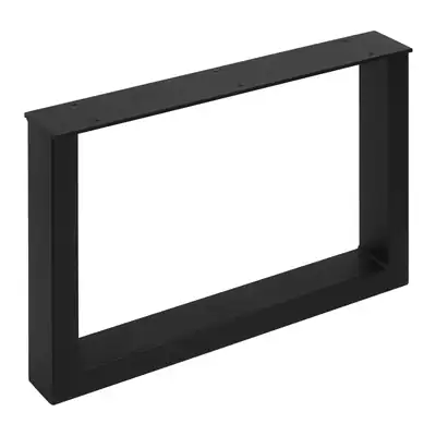 Tischgestell Tischbein TAB Stahl schwarz matt 800x400 mm SOTECH B-Ware – neu – Möbel – Foto 1 von 2