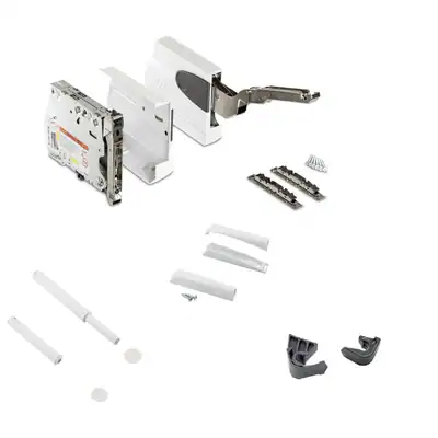 Blum AVENTOS HK für Tip-On weiß Klappenbeschlag Kraftspeicher Beschläge Stütze – neu – Möbel – Foto 1 von 3