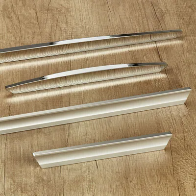 Möbelgriff LONA CURVE / DEGREE BA 160-320 mm Aluminium Küche Wohnzimmer Schrank