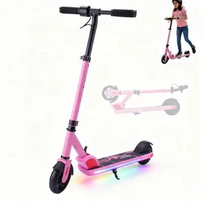 E-Scooter Kinder 6+ Jahre, 150W Motor, klappbar, LCD-Display, sicherheitsoptimie – neu – Sonstiges – überwiegend weiß…