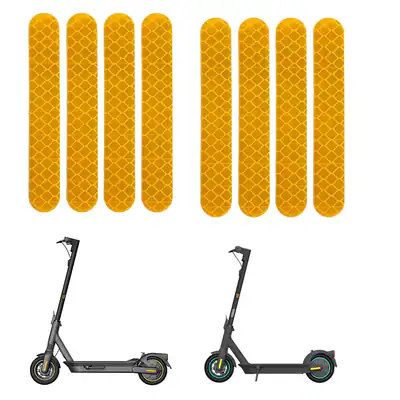 Ninebot Max G2 G2D Reflektoren Set Reflektorstreifen 2er Set – neu – Sonstiges – überwiegend weiß – Foto 1 von 3