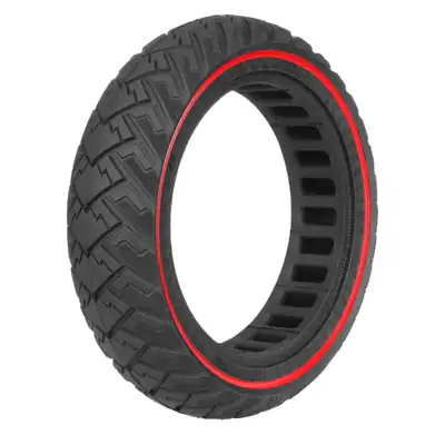 Ninebot E2 Pro Vollgummireifen Hinterrad 60/65-6.9 Schwarz Rot ULIP – neu – Sonstiges – Foto 1 von 5