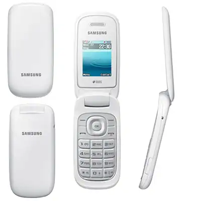 Original Samsung GT-E1272 Handy Weiss Dual Sim Klapphandy Mobiltelefon Neu – neu – Handys & Telefone – Foto 1 von 3