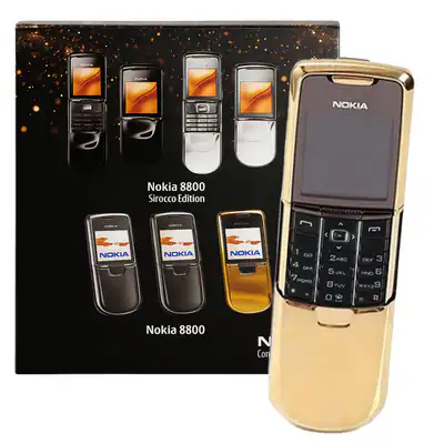 Nokia 8800 Slider Telefone Handy Mobiltelefon Gold Sim Frei Neu – neu – Handys & Telefone – Foto 1 von 3