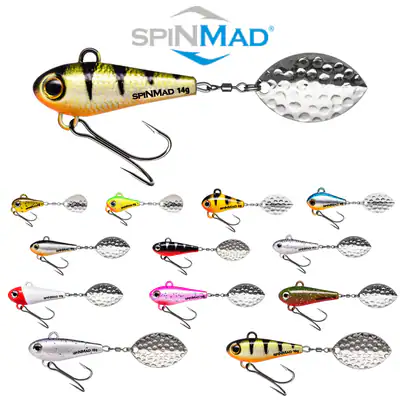 Lieblingsköder SpinMad Originals | Alle Farben & Größen | Jig-Spinner 4g bis 35g – neu – Sonstiges – überwiegend weiß…