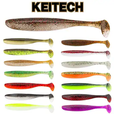 KEITECH Easy Shiner 2" 3" 4" 5" | Gummiköder Japanische Premium Gummifisch Köder – neu – Sonstiges – überwiegend weiß…