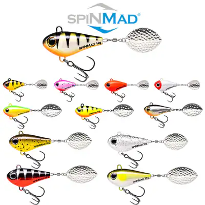 Lieblingsköder SpinMad Jigmaster | Alle Farben & Größen | Jig-Spinner 8g bis 24g – neu – Sonstiges – überwiegend weiß…