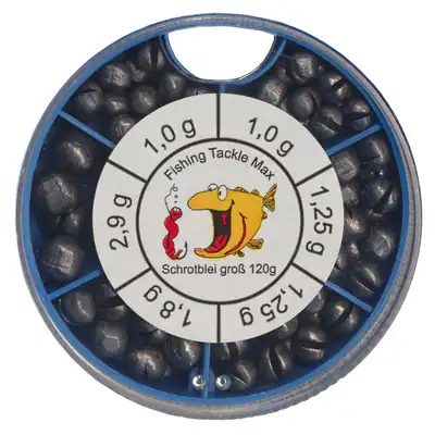 FTM Schrotblei 120g | fein & groß | Bleischrot Blei Gewicht Angelblei Kugelblei – neu – Sonstiges – Foto 1 von 3