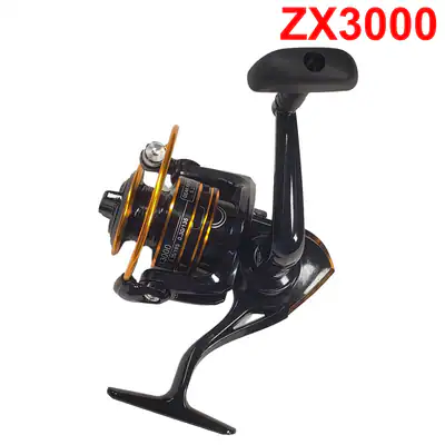 Angelrolle ZX3000 – 3000er Spinnrolle Spule Black- Gold Barsch Forelle Zander – neu – Sonstiges – Foto 1 von 5