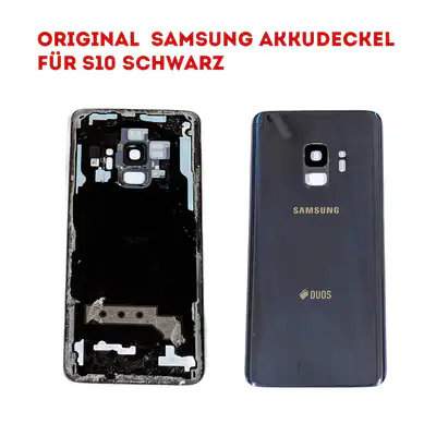 Original Samsung S9 SM-G960 Akkudeckel Backcover inkl. Kameraglas Blau – gebraucht, gut – Handys & Telefone