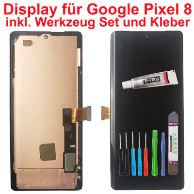 Display für Google Pixel 8 GA04823-GB LCD OLED Bildschirm + Rahmen – neu – Handys & Telefone – überwiegend weiß