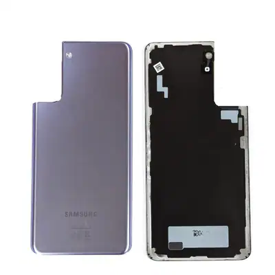 Original Samsung S21 Plus Akkudeckel Backcover ohne Kameraglas Lila – gebraucht, gut – Handys & Telefone