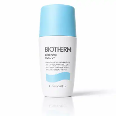 Biotherm Deo Pure Roll On 75 ml 48h Antitranspirant Deodorant Unisex – neu – Sonstiges – überwiegend weiß – Foto 1 von 5