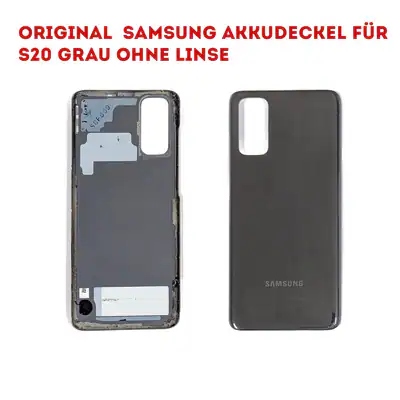 Original Samsung S20 SM-G980 G981 Akkudeckel Backcover Grau – gebraucht, gut – Handys & Telefone