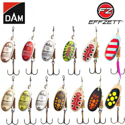 DAM Effzett Standard FZ Spinner | Alle Farben & Größen | Hecht Barsch Zander – neu – Sonstiges – überwiegend weiß – Foto 1…