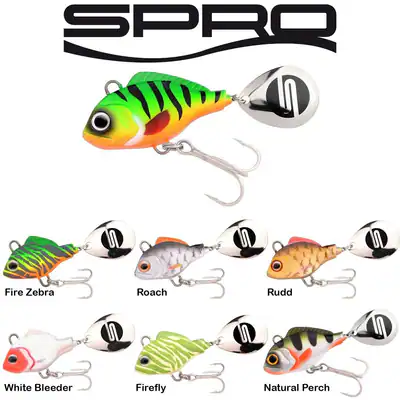 Spro ASP Spinner UV | UV-Aktiv Gamakatsu Haken Jig-Spinner Kunstköder Wobbler – neu – Sonstiges – überwiegend weiß – Foto 1…