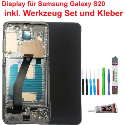 Display für Samsung Galaxy S20 SM-G980 SM-G981 LCD Touch Bildschirm + TOOL – neu – Handys & Telefone – überwiegend weiß…