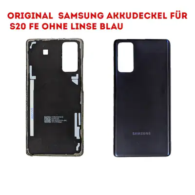 Original Samsung S20 FE SM-G781 Akkudeckel Backcover Blau – gebraucht, gut – Handys & Telefone