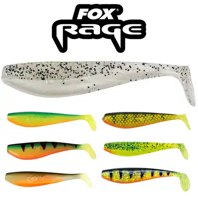 Fox Rage Ultra UV Zander Pro Shads 14cm - Gummifisch Soft Bait Gummi Kunst Köder – neu – Sonstiges – überwiegend weiß…