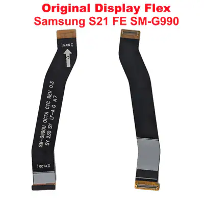 Original Samsung Galaxy S21 FE SM-G990 Display Verbindung Flexkabel – gebraucht, gut – Handys & Telefone – überwiegend weiß