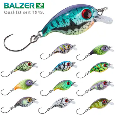 Balzer Trout Attack Wobbler Thunder | 3cm 2g Forellenwobbler Barsch Forellen – neu – Sonstiges – überwiegend weiß – Foto 1…