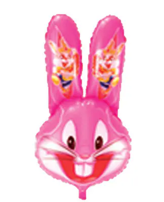 Rosa Folienballon Hase Kaninchen Helium Ballon Luftballon Bugs Bunny – neu – Möbel