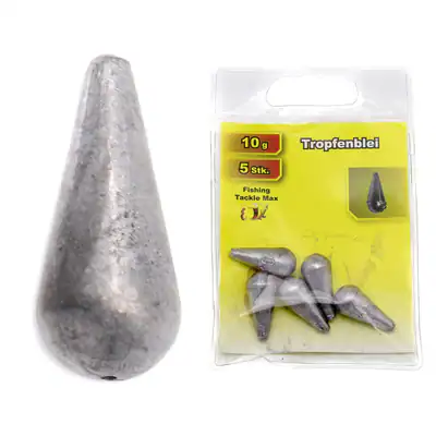 Tropfenblei 1g - 20g | Angel Blei mit Loch Grundblei Innenlauf Angelgewicht FTM – neu – Sonstiges – überwiegend weiß – Foto…