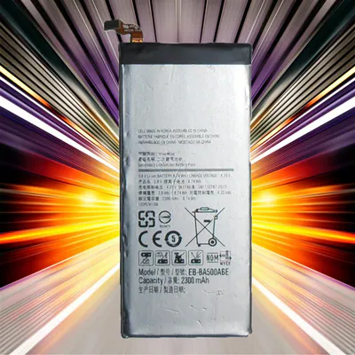 Akku fur Samsung Galaxy A5 SM-A500F Ersetzt EB-BA500ABE Batterie – neu – Sonstiges – überwiegend schwarz