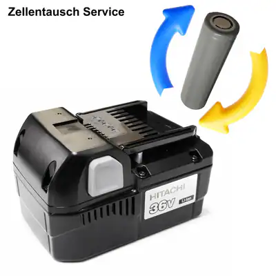 Hitachi Akku Reparatur Zellentausch 36V Li BSL 3625 mit 2,5Ah 2500mAh – neu – Sonstiges – überwiegend weiß