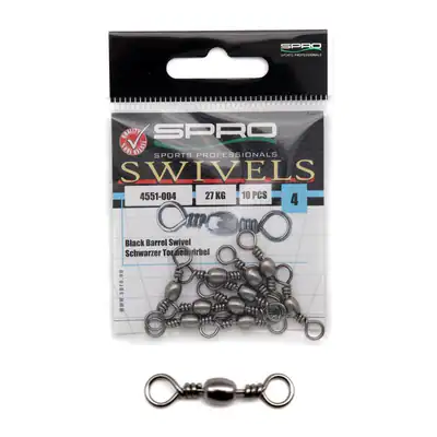 Spro Barrel Swivel | Tönnchenwirbel 10 Stk. Angelwirbel Wirbel Gr. 2 4 6 8 10 12 – neu – Sonstiges – überwiegend weiß…