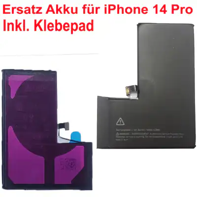 Akku für iPhone 14 Pro Batterie Akku Battery ersetzt A2866 3283 mAh – neu – Sonstiges – überwiegend weiß – Foto 1 von 2