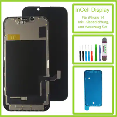 Display Für iPhone 14 LCD InCell Display Bildschirm SCHWARZ + TOOL – neu – Handys & Telefone – Foto 1 von 3