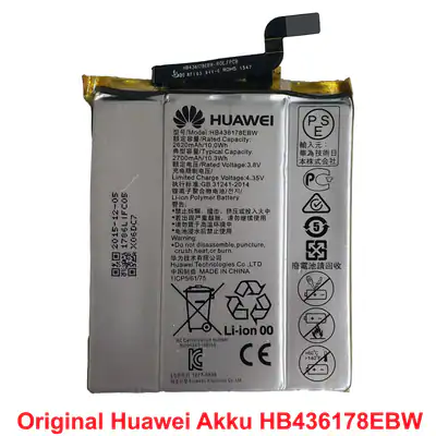 Original Huawei HB436178EBW Akku Für Ascend Mate S Battery Batterie gebraucht – gebraucht, gut – Sonstiges – überwiegend weiß