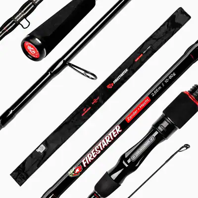 Lieblingsköder Firestarter Zander Hecht 2,65m 10-80g Angelrute Spinn Rute – neu – Sonstiges – überwiegend weiß – Foto 1 von 5