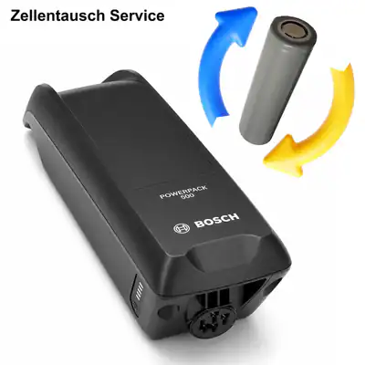 E-Bike Akku Reparaturservice Bosch Powerpack 500 Rahmen Active Performance – neu – Sonstiges – überwiegend weiß