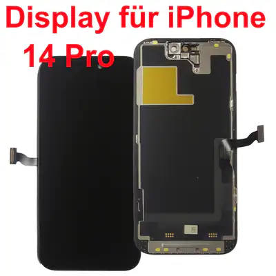 Display für iPhone 14 Pro LCD TFT FHD Bildschirm SCHWARZ Neu