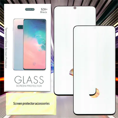 2x Side Glue Schutzglas Samsung Galaxy S20 Plus Bildschirmschutz Displayschutz